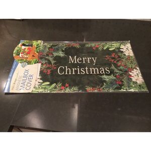 Balsam And Berrie Merry‎ Christmas Mailbox Cover